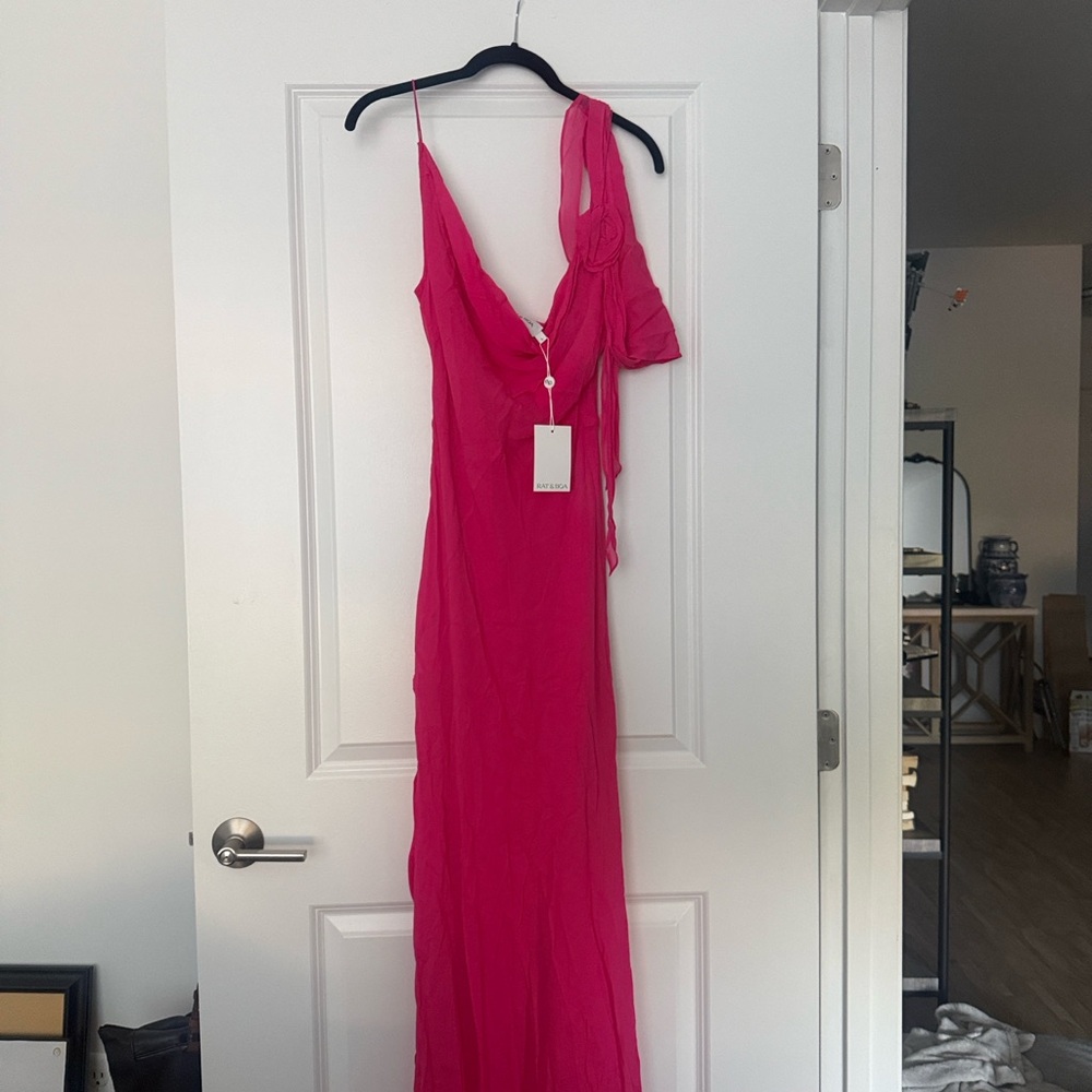 Rat & Boa Sirena Pink Maxi Dress